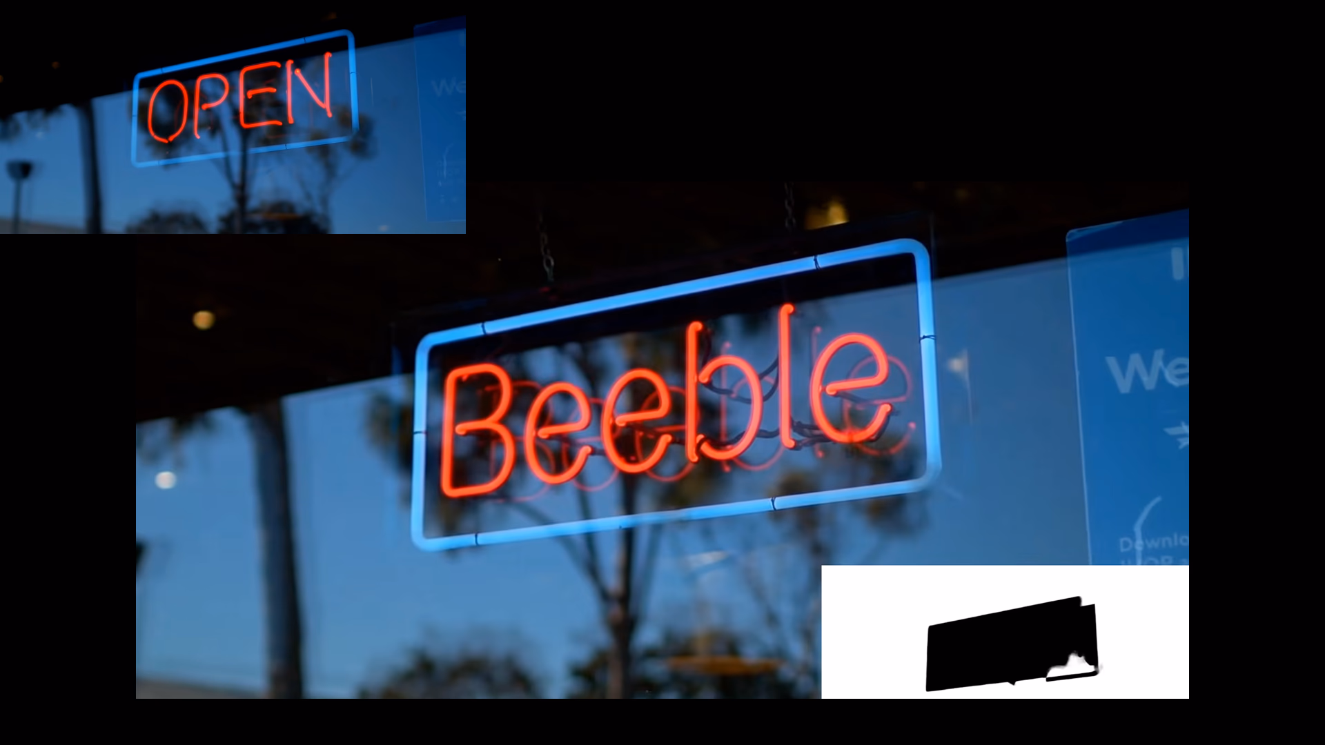 Advanced masking with combined and inverted masks for inpainting workflows