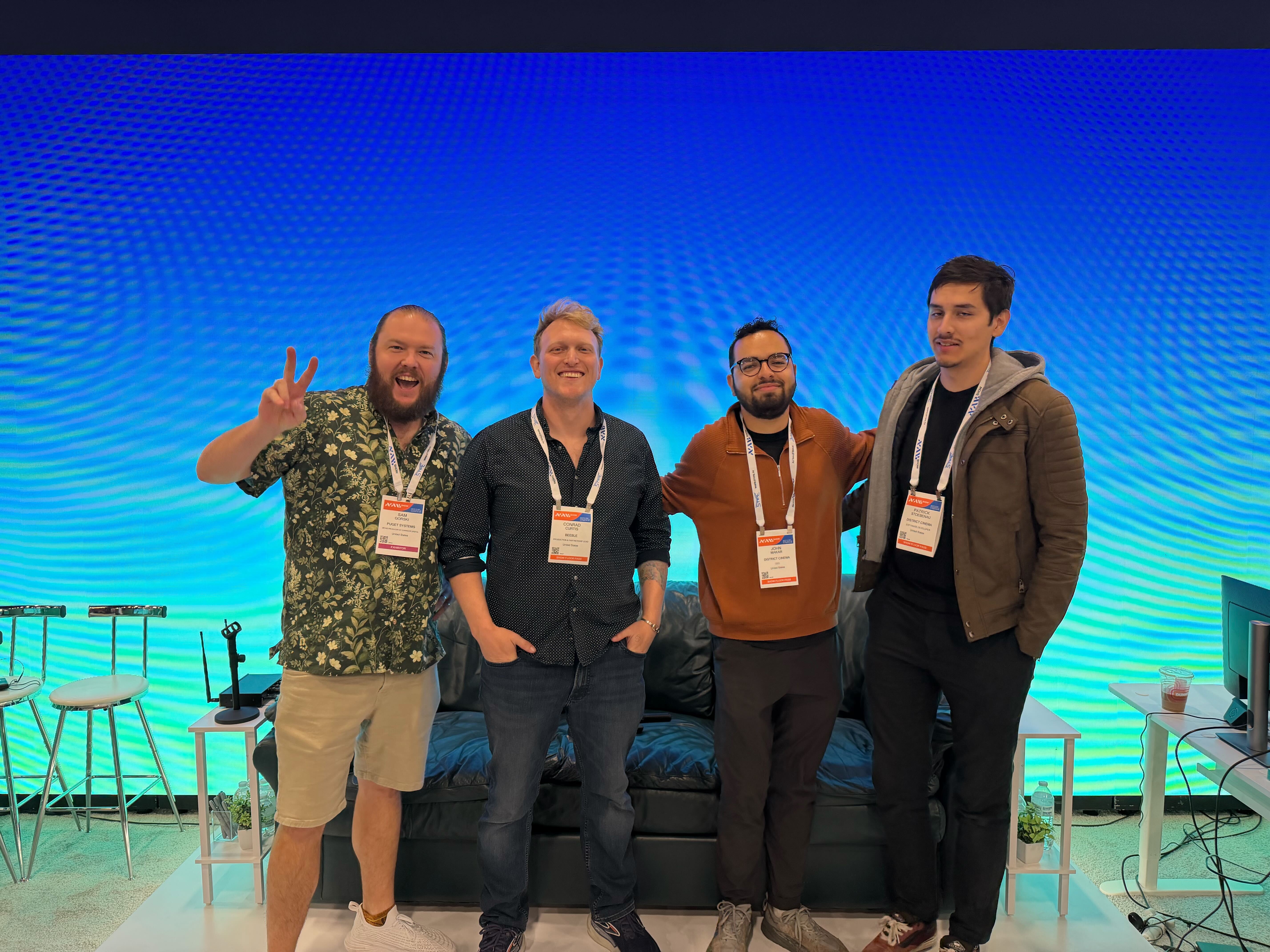 Beeble plugin and CorridorKey demo at NAB 2026