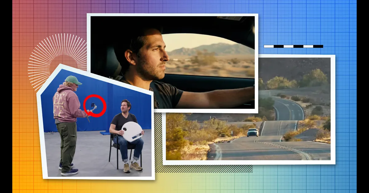 Recreating One Battle After Another car chase on iPhone