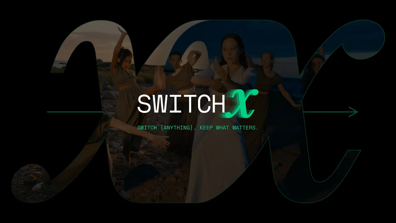 SwitchX - Change background and lighting in a single click